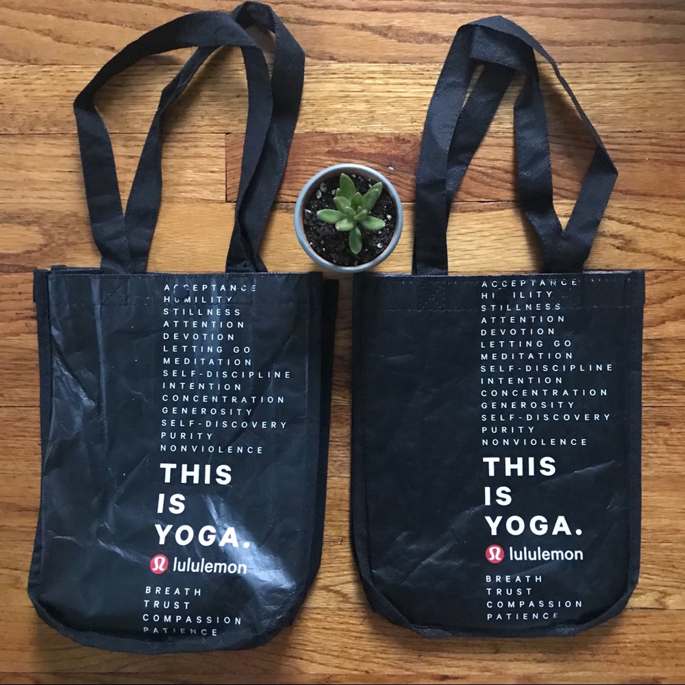Set of 2 Lululemon Athletics bags!